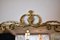 Italian Console Table in Brass and Marble with Mirror, 1950s, Image 10