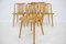Beech Dining Chairs by Antonin Suman, Czechoslovakia, 1960s, Set of 4 12