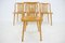 Beech Dining Chairs by Antonin Suman, Czechoslovakia, 1960s, Set of 4 5