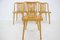 Beech Dining Chairs by Antonin Suman, Czechoslovakia, 1960s, Set of 4 13