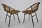 Rattan and Iron Lounge Chairs by Alan Fuchs, Czechoslovakia, 1970s, Set of 2 4