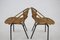 Rattan and Iron Lounge Chairs by Alan Fuchs, Czechoslovakia, 1970s, Set of 2 7