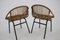 Rattan and Iron Lounge Chairs by Alan Fuchs, Czechoslovakia, 1970s, Set of 2, Image 6