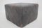 Leather Pouf, Germany, 1980s 9