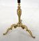 Mid-Century Brass, Onyx & Ebonized Wood Floor Lamp, Italy, 1950s 3