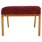 Beech Stool, Czechoslovakia, 1960s, Image 1