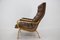 Contino Leather Armchair attributed to Yngve Ekström, Sweden, 1970s 5