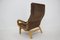 Contino Leather Armchair attributed to Yngve Ekström, Sweden, 1970s, Image 6