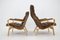 Contino Leather Armachair attributed to Yngve Ekström, Sweden, 1970s, Set of 2, Image 9