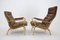 Contino Leather Armachair attributed to Yngve Ekström, Sweden, 1970s, Set of 2 6