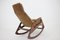 Beech Rocking Chair attributed to Uluv, Czechoslovakia, 1960s 10