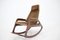 Beech Rocking Chair attributed to Uluv, Czechoslovakia, 1960s 7