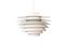 Large White Verona Hanging Lamp by Svend Middelboe for Nordisk Solar, 1960s 1