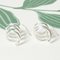 Boucles d'Oreilles Scandinaves en Argent par Cecilia Johansson, 1970s, Set de 2 5