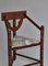 Oak Carved Monk´s Chair, Sweden, 1890s, Image 6