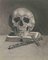 After Franz Biedermann, Memento Mori, 1902, Charcoal Drawing 1