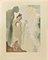 Salvador Dali, The Divine Comedy: The Envious of Purgatory, Woodcut, 1963, Image 1
