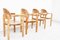 Pine Wood Dining Chairs by Rainer Daumiller for Hirtshals Savvaerk, 1980s, Set of 4 7