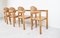 Pine Wood Dining Chairs by Rainer Daumiller for Hirtshals Savvaerk, 1980s, Set of 4 6