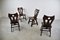 Vintage Brutalist Dining Chairs, 1960s, Set of 4 8