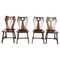 Vintage Brutalist Dining Chairs, 1960s, Set of 4, Image 1