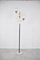 Vintage Brass and Glass Floor Lamp, Italy, 1970s, Image 3