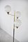 Vintage Brass and Glass Floor Lamp, Italy, 1970s, Image 6