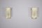 Crystal & Brass Wall Lights, 1970s, Set of 2 1