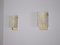 Crystal & Brass Wall Lights, 1970s, Set of 2 3