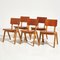 Stackable Birch Chairby Asko, 1960s 1
