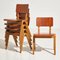 Stackable Birch Chairby Asko, 1960s 2