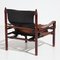 Hungarian Calf Leather Lounge Chair, 1970s, Image 2