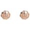 20th Century 18 Karat French Rose Gold Faceted Domes Earrings, 1890s, Set of 2 1