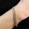 18 Karat Modern Rose Gold Curb Bracelet, Image 5