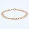 18 Karat Modern Rose Gold Curb Bracelet 8