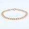 18 Karat Modern Rose Gold Curb Bracelet, Image 8