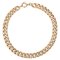 18 Karat Modern Rose Gold Curb Bracelet, Image 1