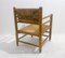 Mid-Century Brutalist Modern Wooden Chairs, 1960s, Set of 3 4