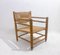 Mid-Century Brutalist Modern Wooden Chairs, 1960s, Set of 3 6