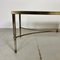 Vintage Brass and Glass Coffee Table 2