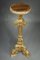 19th Century Louis XIV Gilded Wood Tripod Column, 1850s, Image 3