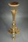 19th Century Louis XIV Gilded Wood Tripod Column, 1850s, Image 4