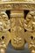 Columna trípode Luis XIV de madera dorada, siglo XIX, década de 1850, Imagen 19