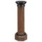 Late 19th Century Scagliola Cherry Red Column, 1890s 1