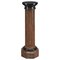 Late 19th Century Scagliola Cherry Red Column, 1890s, Image 1