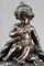 Vase 19ème Siècle en Bronze avec Récolte de Putti dans la Goutte de Clodion, 1890s 17