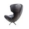 Mid-Century Danish Leather Armchair, 1960s, Image 4