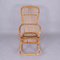 Rocking Chair Mid-Century en Rotin Courbé et Bambou, Italie, 1970s 15