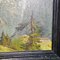 Summer Mountain Landscape, Oil on Board, Late 19th Century, Framed 6