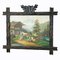 Folksy Scene with Cattles, Goats and Farmer's Wives, 1900s, Oil Painting, Image 2